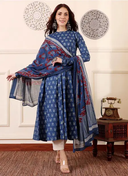 Morpich Colour Rayon Printed Kurti With Pant Dupatta Bulk Orders In India Aaradhna 2050
